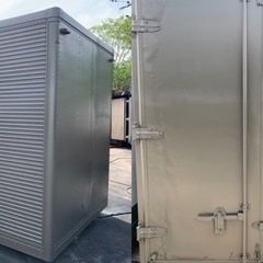 No.846 アルミバン 2ｔ 車 アルミ 箱 バイク 倉庫 トラック コンテナ 米 保管庫 物置 DIY No.866 アルミバン 2t 車 アルミ 箱 バイク 倉庫 トラック コンテナ