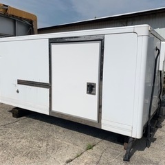 No.607 保冷バン 2ｔ 車 アルミ 箱 バイク 倉庫 トラック コンテナ 米 保管庫 物置 DIY