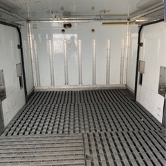 No.607 保冷バン 2ｔ 車 アルミ 箱 バイク 倉庫 トラック コンテナ 米 保管庫 物置 DIY