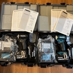 マキタ インパクトドライバー TD172DRGX 18V フルセット 2台セット