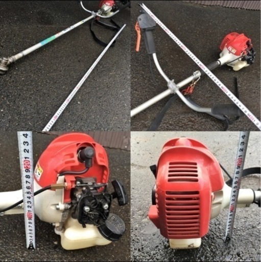 美品　マルヤマ　エンジン草刈機　BIGM BK2060 始動一発　動画あり中古品 丸山 bigm BC20B 作動エンジン 刈払機 草刈機 部品パーツ