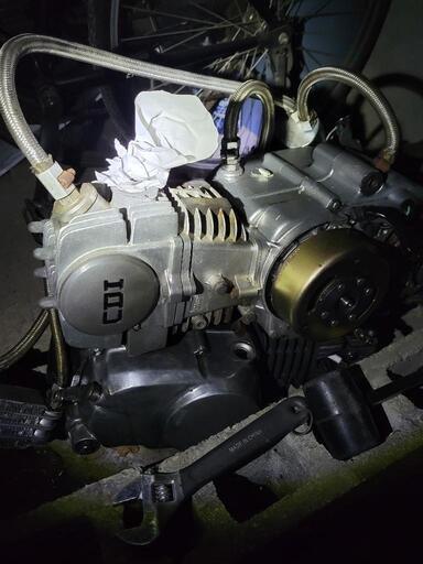 シャリー125ccエンジン