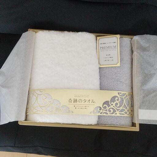 新品 奇跡のタオル フェイスタオル ゲストタオル セット
