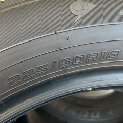 RAV4 Hybrid 純正タイヤ 225/60R18 DUNLOP GRANDTREK PT30 新車外し