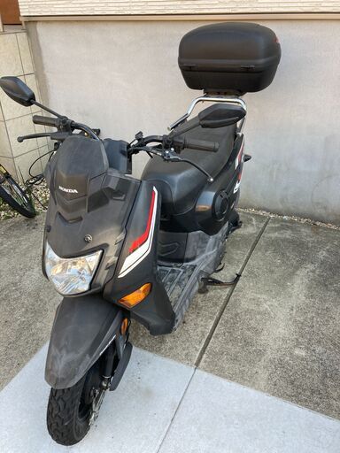 ホンダ CLIQ 110 （クリック110) インドホンダ リヤキャリア　リヤボックス付 10500km