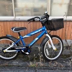 子供用自転車（青）