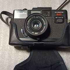 ケース＆説明書付き　MINOLTA HI-MATIC SD ミノルタ