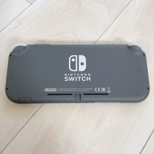 Nintendo Switch Lite本体グレー microSD 64GB＆携帯ポーチ付