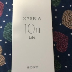 【新品】Xperia 10 III Lite SIMフリー 黒 本体