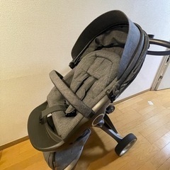 ストッケエクスプローリー　2人乗り　ストッケ　ベビーカー