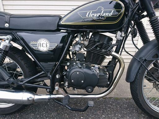 【値下げ】希少 Tha Ace 229㏄ 車検不要 CLEVELAND CYCLEWERKS 実働 ＜未使用予備タンク＆新品オフィシャルTシャツ付き‼＞　レア　程度良好　クリーブランド　クリーヴランド