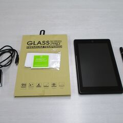 Amazon fire７（16GB）ガラスフィルム・タッチペン付...