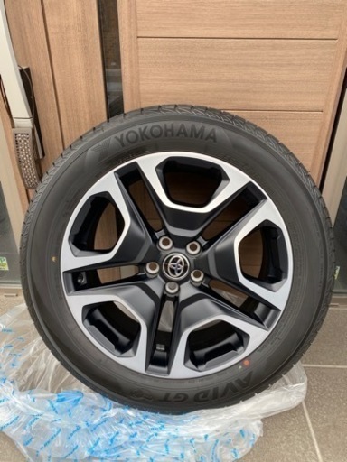 rav4 adventure 新車外し純正ホイールタイヤ付き4本セット、ナット付き