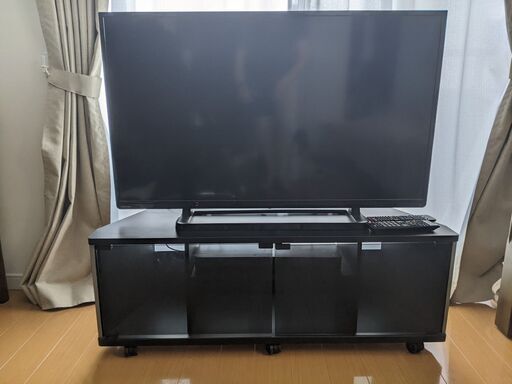 40型液晶テレビ＋BDレコーダー＋テレビ台【取りに来れる方限定】