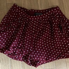 TOP SHOPシフォンドットキュロット