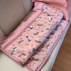 【美品】保育園　お昼寝用毛布