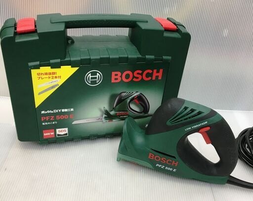 ボッシュ 電気ノコギリ PFZ500E 中古品 替刃×2本 ケース付き BOSCH【美品】