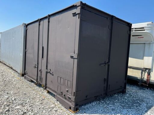 早いもの勝【残り2台】12フィートG型　コンテナ　全塗装済み　3700ｍｍ×2450ｍｍ×2500　格安提携運送会社あり　札幌市東区発