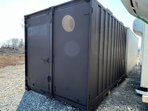 早いもの勝【残り2台】12フィートG型　コンテナ　全塗装済み　3700ｍｍ×2450ｍｍ×2500　格安提携運送会社あり　札幌市東区発