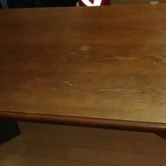木製ローテーブル(中古)あげます！