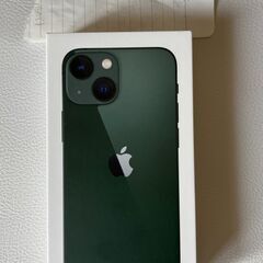 iPhone13 mini 128GB Green 新品未開封