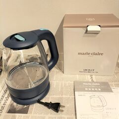 marie claire マリ・クレール Aqua Glass電...
