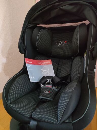 美品★説明書付き！ISOFIX 回転幌付きチャイルドシート ターンレジェFIX