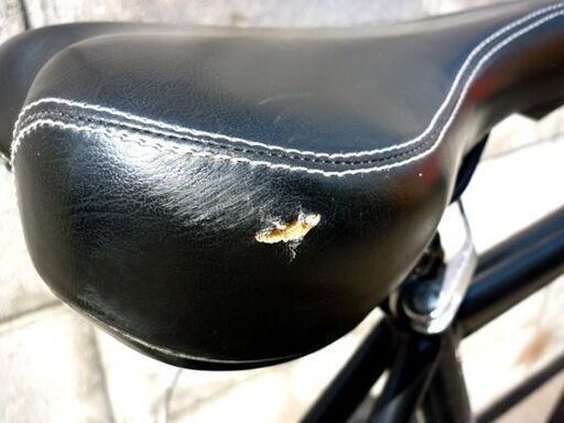 ☆クロスバイク ShineWood BLUEKS 26インチ 黒 自転車 ブラック 通勤