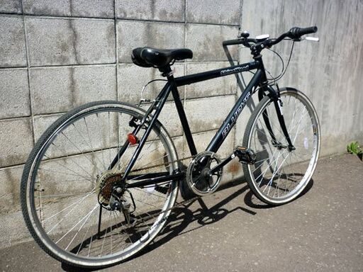 クロスバイク 26インチ 6段変速 ブラック 札幌 東区 クロスバイク 26インチ 6段変速 ブラック 札幌 東区