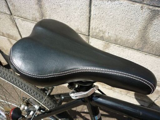 ☆クロスバイク ShineWood BLUEKS 26インチ 黒 自転車 ブラック 通勤