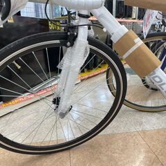 ✨21Technology(21テクノロジー) ロードバイク ⭐1年間保証付き⭐ 700C 7段ギア×14段ギアホワイト✨