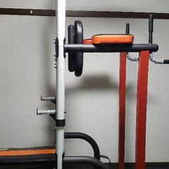 新潟市発 IROTEC(アイロテック) マルチパワータワー　パワーラック　ハーフラック　ベンチプレス　スクワット　補強済み　直接取引歓迎