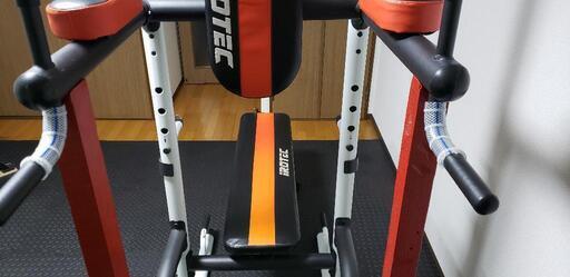 新潟市発 IROTEC(アイロテック) マルチパワータワー パワーラック ハーフラック ベンチプレス スクワット 補強済み 直接取引歓迎