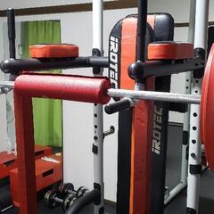 新潟市発 IROTEC(アイロテック) マルチパワータワー　パワーラック　ハーフラック　ベンチプレス　スクワット　補強済み　直接取引歓迎