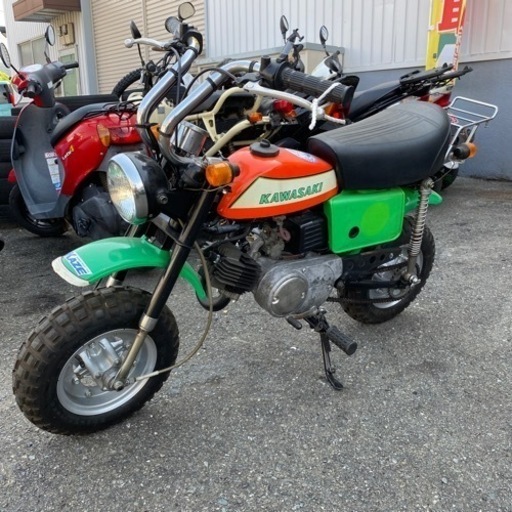Kawasaki  KV75 不動　当時物　珍しい1台　レトロ　福岡市南区