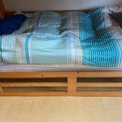 木製２段ベッド
