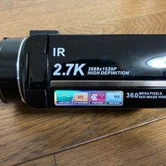 ビデオカメラ　2.7K
