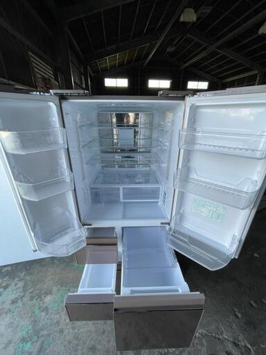 取引中☆シャープ6ドア冷蔵庫2016年製501L☆