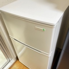 【ネット決済】冷蔵庫　90Ｌ　2ドア直冷式冷凍冷蔵庫