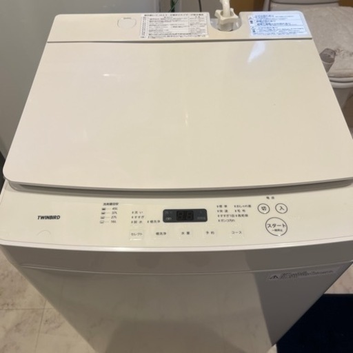 洗濯機　5.5kg 2018年製