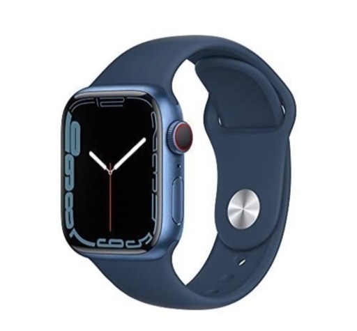 【超美品】Apple Watch 7 アップルウォッチ 41mm GPS+Cellularモデル アビスブルー MKHU3J/A 2022/04/28