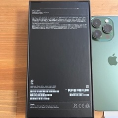☆新品☆ iPhone13pro / 256GB / アルパイングリーン