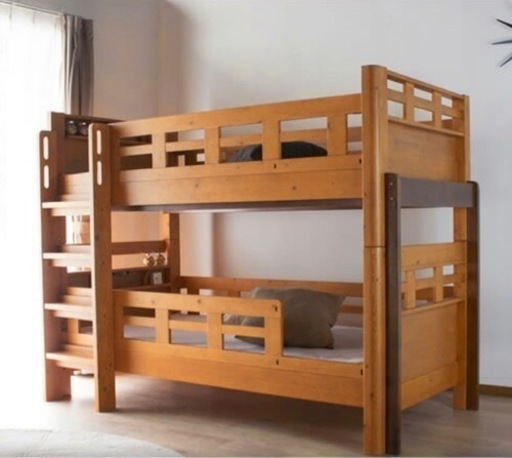【子供用】木製二段ベッド 引き取り歓迎‼︎ 福岡市平尾周辺
