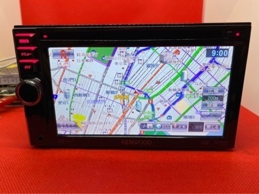 KENWOOD 簡単操作ナビ MDV-333 最新地図更新 取扱&取り付け説明