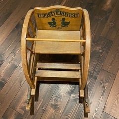 TEETERTOT ロッキングベビーチェアアンティーク