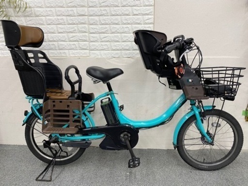 人気なタイプ　ヤマハパスバビー3人乗り電動自転車　シート付きお買い得