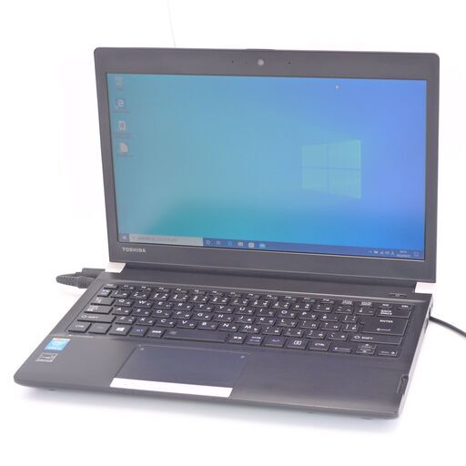 中古美品 13インチ Wi-Fi有 ノートパソコン 東芝 TOSHIBA R734/M 第4世代 Core i5 8GB 500GB 無線 Bluetooth カメラ Win10 Office