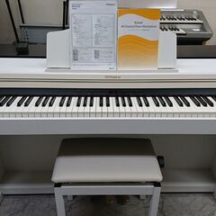 電子ピアノ Roland ローランド RP501R-WH 2019製 動作品