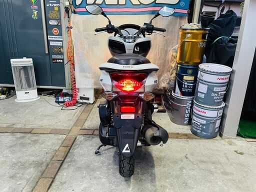 ☆実動！PCX PGM-Fi 白 人気の125ccスクーター 千葉 木更津から 配送可