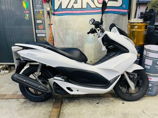 ★実動！PCX PGM-Fi 白 人気の125ccスクーター 千葉 木更津から 配送可 ローン可 125 通勤 通学 フードデリバリーに★ ☆実動！PCX PGM-Fi 白 人気の125ccスクーター 千葉 木更津から 配送可